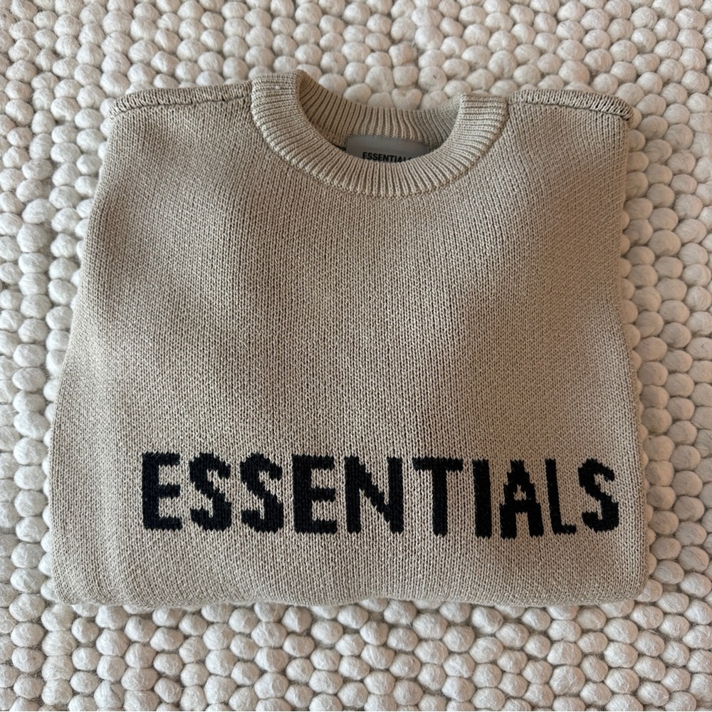 Essentials knit sweater XS